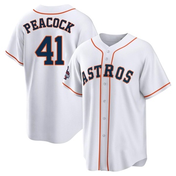 Houston Astros #41 Brad Peacock Navy Blue 2018 Gold Program Cool Base  Stitched MLB Jersey em 2023