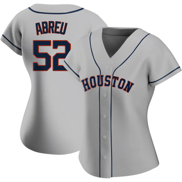 Bryan Abreu #52 Houston Astros 2023 Season White AOP Baseball Shirt Fanmade