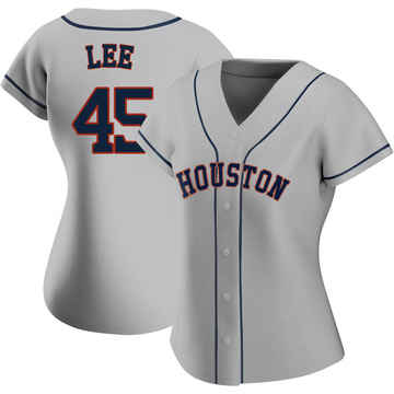 Youth Carlos Lee Houston Astros Replica White Home Cooperstown