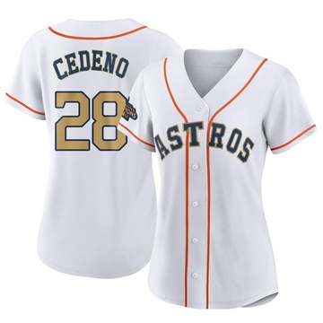 Cesar Cedeno Houston Astros Men's Navy Backer T-Shirt 