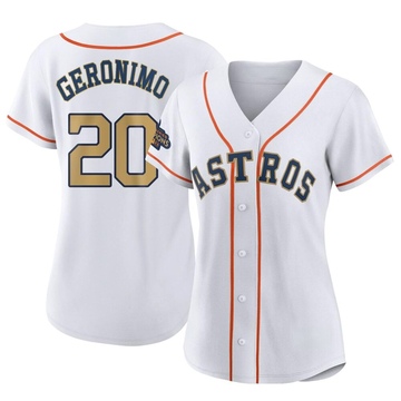 Cesar Geronimo Houston Astros Youth Navy Backer Long Sleeve T-Shirt 