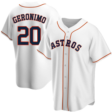 Cesar Geronimo Houston Astros Women's Backer Slim Fit T-Shirt - Ash