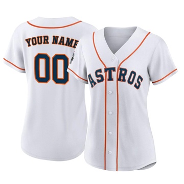 Replica Custom Women's Houston Astros White 2022 World Series Home Jersey