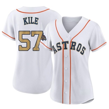 Darryl Kile Houston Astros Youth Navy Backer Long Sleeve T-Shirt 