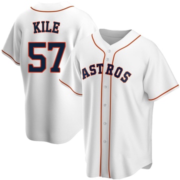 Darryl Kile Houston Astros Youth Navy Backer Long Sleeve T-Shirt 