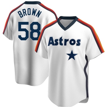 Men's Hunter Brown Houston Astros Authentic Gold White 2023 Collection  Jersey