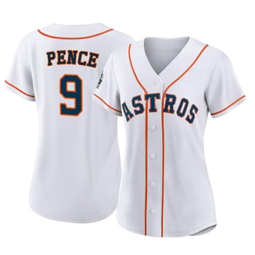 Men's Hunter Brown Houston Astros Authentic Gold White 2023 Collection  Jersey