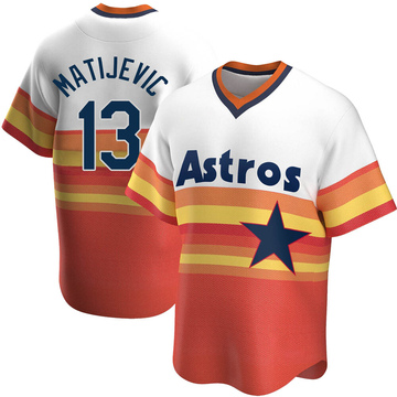 Men's J.J. Matijevic Houston Astros Authentic Navy 2022 City