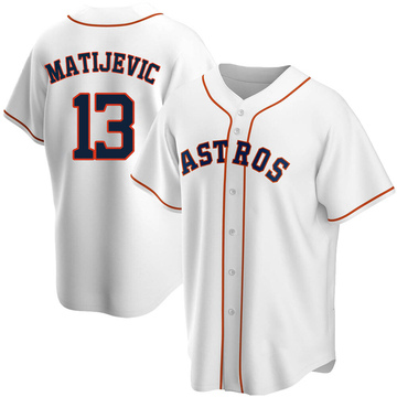 J.J. Matijevic Houston Astros Youth Navy Backer Long Sleeve T-Shirt 