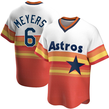 Youth Jake Meyers Houston Astros Replica Navy 2022 City Connect Jersey