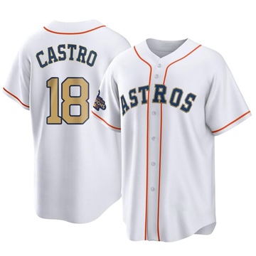 Jason Castro Houston Astros Youth Navy Roster Name & Number T-Shirt 