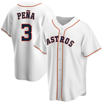 Women's Jeremy Pena Houston Astros Replica Black Holographic