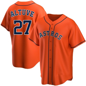 Profile Women's Orange Houston Astros Plus Alternate Replica Team Jersey