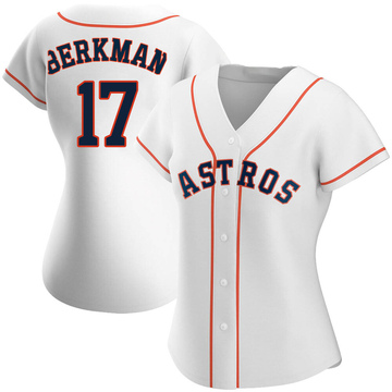 Women's Lance Berkman Houston Astros Replica White 2022 World