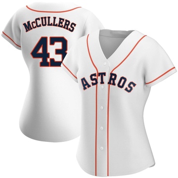 Men's Lance Mccullers Jr. Houston Astros Replica White Lance McCullers Jr.  Home Cooperstown Collection Team Jersey