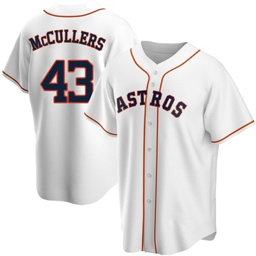 Top-selling Item] Astros 43 Lance McCullers Orange Alternate 3D Unisex  Jersey
