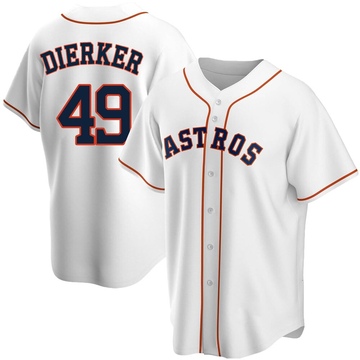 Larry Dierker Houston Astros Youth Navy Roster Name & Number T-Shirt 