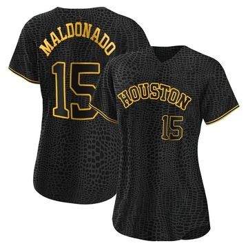 Top-selling Item] Astros 12 Martin Maldonado Orange Alternate 3D Unisex  Jersey