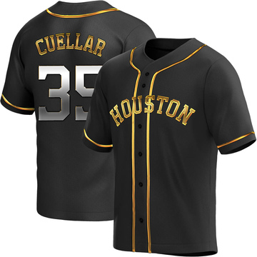 Custom Black and Gold Astros Peña Jersey Women’s Small for Sale in Houston,  TX - OfferUp