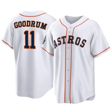 Niko Goodrum Houston Astros Youth Orange Roster Name & Number T-Shirt 