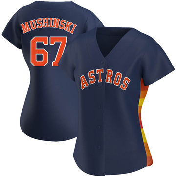 Parker Mushinski Houston Astros Youth Backer T-Shirt - Ash