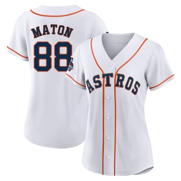 Martín Maldonado Astros 2023 Season White AOP Baseball Jersey