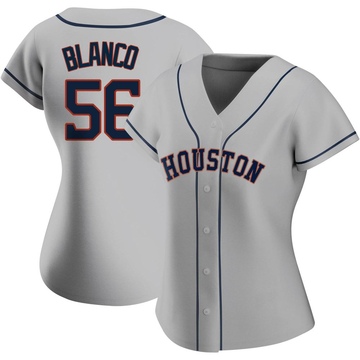 Women's Ronel Blanco Houston Astros Authentic Gold White 2023 Collection  Jersey