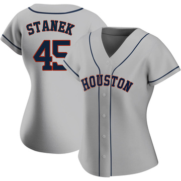 Men's Houston Astros #45 Ryne Stanek Orange 60th Anniversary Flex Base  Stitched Baseball Jersey on sale,for Cheap,wholesale from China