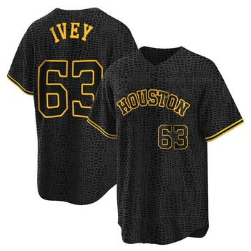 Tyler Ivey Houston Astros Women's Navy Roster Name & Number T-Shirt 