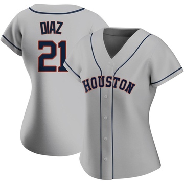 Fanatics (Nike) Yainer Diaz Houston Astros Replica Home Jersey - White, White, 100% POLYESTER, Size 2XL, Rally House